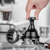 JUSTINLAU 51/53/58mm Stainless Steel Needle Coffee Stirrer Adjustable Coffee Powder Breaker Rotating for Barista Home Use