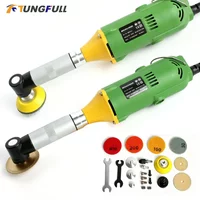 TUNGFULL 90 ° Tile Tools Set Sander Electrical 110V 220V Straight Grinder 6 Gear Mini Rotary Tool Electric Tile Grinder