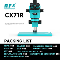 RF4-CX71R-4KC1PRO Unique 30ยฐ Tilt Angle,Protecting The Cervical Spine,High Definition Optical Zoom Trinocular Stereo Microscope