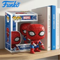 Funko Pop! Marvel #1452 Amazing Spider-Man (1977)-Vintage Live-Action 1970s Classic Spider-Man Collectible Toy, Collector's Figu