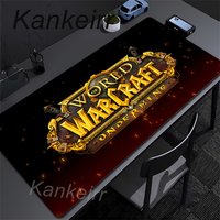 World of Warcraft Mouse Pad PC HD Anime Gaming Accessories Keyboard Mousepad Laptop XXL Game Cabinet Desk Mat Non-slip Carpet