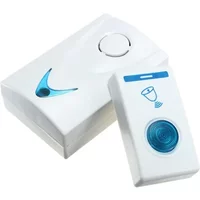 Wireless Doorbell LED 2 Button 3 Receiver Battery Powered 32 Tune Songs Ring Remote Control Home Security 100M Door Bell Doors