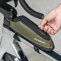ROCKBROS Torba na rower Przenośna torba rowerowa górna dolna torba na rurę MTB Road Torba na narzędzia Odblaskowa ultralekka kieszeń na sakwy rowerowe