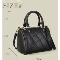 PG PATSY GARIS New Vintage Women high-capacity Hand Bag Designers Luxury Shoulder Bag Female Classic Designed handbag