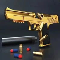 T1-Educational Toy Gun Shell Ejecting Toy Foam Soft Bullet Blaster For Kids Boys Adults Airsoft Pistol Children Birthday Gift