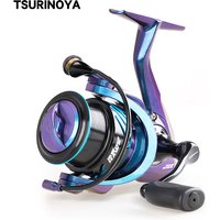 TSURINOYA Spinning Fishing Reel HAWK 2000S 2500S 3000S Shallow Spool Long Casting Wheel 5.2:1 7kg Max Power Pike Bass Egi Reel