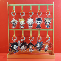 Gachiakuta Double-Sided Layered Anime Acrylic Keychain series Cute Cartoon Keyring Bag, Suitcase Accessory Phone Pendant Car