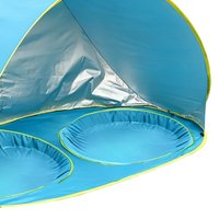 Kid Tent For Beach UV Protection Sun Shelter Kids Pop-up Beach Tent Sun Shade For Outdoor Summer Camping Water Swimming Backyard