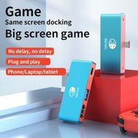 4K30Hz 3 in 1 Type C HDTV Docking Station USB-C Hub With HDMI USB 3.0 PD 100W Game Screen For Laptop Switch IPad Mobile Phone