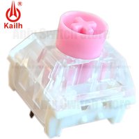 Kailh Box Silent Pink Switch 3Pin Linear SMD MX Switchs Office Waterproof and Dustproof Hot Swap Mechanical Keyboard Switch