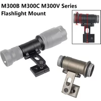 Tactical Surefire M300 M300B M300C LED Scout Light for FAST Helmet ARC Rail Kit Mount Button Switch Airsoft Hunting Light Lamp