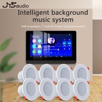 Smart Home Theater Sound Verstärker WiFi Bluetooth In-Wall Android Musik Panel Stereo Mini Decke Lautsprecher Set Hotel Wohnen