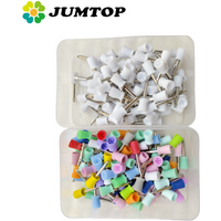 JUMTOP 100Pcs Dental Polishing Head Cup Shape Silicone Latch Type Polishing Brush Cup for Low Speed Handpiece Dentistry Material