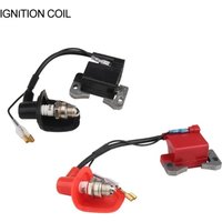 AliExpress NONE Performance Red IGNITION COIL for 43cc 47cc 49cc Mini Quad Pocket Dirt Bike ATV 2-Stroke Engine part with spark plug