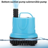 Bottom Suction Pump Fish Tank Submersible Pump for Aquarium Circulation Water Filtration Oxygenation Garden Fountain Water Pump