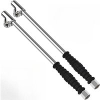 AliExpress NONE Heavy Duty Tire Inflator Rubber Handle Metal Tool Car Van Bike Tire Air Chuck Compressor Adapter Universal Valve Connector