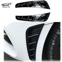 2019 To Up For Mercedes C-Class W205 C63 C180 C200 C260 C300 C180L C200L Front Lip Bumper Spoiler Trim Cover Canard Splitter