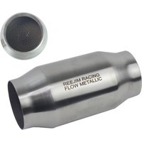 4" x 8" High-Flow Catalytic Converter - 200 Cell/cpsi Metallic Substrate - 2.5"/3" In/Out - EPA & Euro 3 Compliant