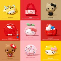 3D Sanrio Hello Kitty Cartoon Kopfhörerhülle für AirPods 4 Niedliche Hüllen für AirPods Pro 3 Pro2 Ladehülle für AirPods 4 3 2 1
