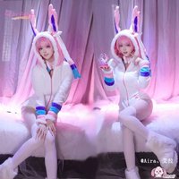 Sylveon Cosplay Costume Halloween Christmas Anime Party Game Comic Con Daily fashion Clothes