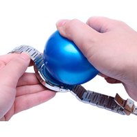 Uhrengehäuse, offene Kugel, blau, 7 cm Durchmesser, langlebiges Gummi, sicher, zuverlässig, tragbarer Uhrenreibungsball für professionelles Reparaturwerkzeug