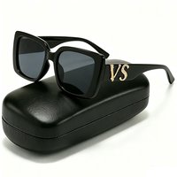 Square VS Sunglasses For Men Women Brand Design Fashion Driving UV400 Black Sun Glasses Retro Luxury Male Female Eyewear 2026