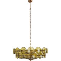 2026 Trendy Glass Art Gold Chrome E14 LED Ceiling Chandelier Lighting Hanging Lamps Suspension Luminaire Lampen For Dinning Room