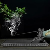 Creative Incense Holder Incense Holder Japanese Samurai Japanese Style Incense Stick Burner Aromatherapy Ornament Home Decor