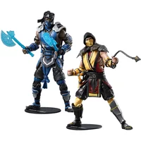 Sub-Zero Scorpion Mortal Kombat Decorations Action Figure Collection Toy Gift