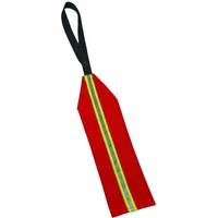 Safety Travel Flag for Kayak Canoe Red Warning Flag with Webbing for Kayak SUP Towing Canoes Truck Safety Accessories Kit