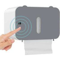 Toilet Paper Holder Induction Tissue Holder Paper Towel Dispenser Smart Toilet Tissue Holder For Home Toilet Bedroom Toilet Seat