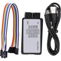 Logic Analyzer Device USB Logic Analyzer Device Set Digital Size 8 Channel Input Memory 24MHz