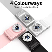 Mini 4K HD Digital Camera Sony lens 44M Pixels 2.4 Inch Screen Student Digital Cam Auto Focus 4x Zoom Photography Outdoor Travel