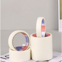 12M /1PcsMasking Tape White Writable Sealing Self Adhesive Tape Waterproof for Art Painting Sketch Car DIY Paper School Supplies
