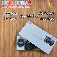 2025 NEW HK11 Ultra 3 Smart Watch Amoled Screen Compass AI Translate Answer Call TWS Connect Voice Wake up Smartwatch Men Women