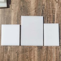 1 Stück perforierte Matte Board Gürtel Punch Nylon Matte Board Round Punch Leder graviert weiß Kunststoff Matte Board Punch Board hand gefertigt
