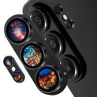 Matte Camguard Camera Protector for Samsung Galaxy S26 Ultra S26Ultra Metal Bezel HD Transparent Glass Lens Film Sticker Cover