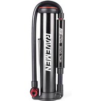 RAVEMEN MP02 Mini 220PSI Bicycle Pump Bike Inflator Ultralight Air Pump Portable Hidden Precision Pressure Gauge T-Shaped Nozzle