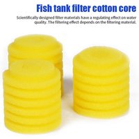 Yellow Aquarium Fish Tank Filter Built In Filter Element Filter Cotton Core Sponge Replacement Cotton Core Water Pump Filter