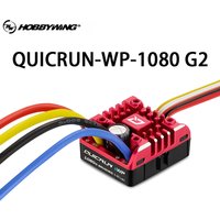 Original HobbyWing QuicRun WP 1080 G2 80A Electronic Speed Controller For Crawler Brushed 1/8 1/10 RC Car