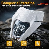 AliExpress NONE LED Headlight Plate For KTM EXC EXCF SX SXF XCF XCFW XCW 125 250 350 450 Head Lamp Light Mask Electric Dirt Bike Motorcycle JFG