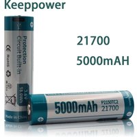Keeppower P2150TC2 TYPE-C USB 5000mAh 21700 Battery For Flashlight Recargables Baterias