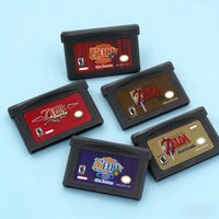 GBA Game Zeld Series 32 Bit Video Game Cartridge Console Card Minish Cap Four Swords Awakening DX Double Pack For GBA/NDS