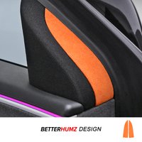 For Tesla Model 3 Highland Model Y 2018-2025 Juniper Made of Alcantara Car Interior Door Speaker Panel Trim Sticker Accessories