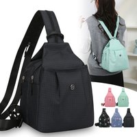 Fashion Oxford Fabric Backpack Large Capacity Waterproof Travel Bag Multi Layer Multi-purpose Chest Bags Outdoor Hiking