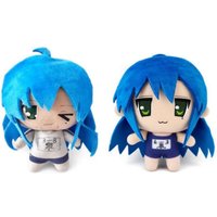 10CM Stuffed Anime Lucky Star Izumi Konata Plushie Toys Peripherals Cotton Doll Backpack Decorative Pendant Keycahin Gifts