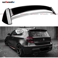 For BMW 1 Series E87 E81 2004-2011 Rear Roof Spoiler Wing Lip Body Kit Gloss Black