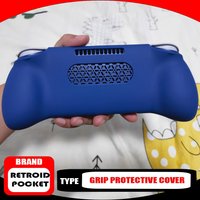 For Retroid Pocket 5 4 Pro RP2S RPmini Grip Case Protect Shell RP5 TPU Case Grip Game Control Stand Holder Protective Cover New