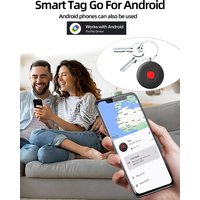 AliExpress Mini Smart Bluetooth GPS Tag for Android Phones, Support Google Find My Device, Anti-Theft Tracker for Bike/Pet/Luggage Portable