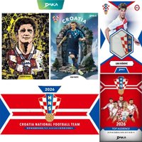 2025-2026 Daka Modric Perisic Vuskovic Croatia National Football Team Top Audience Football Collection Card Croatian Star Card